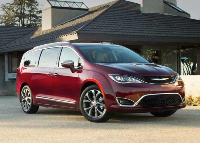 Amerikanischen Minivan Chrysler Pacifica hat nach den verschiedenen Organisationen mehrere Titel „Best Minivan“ erhielt. | Foto: forestlakechrysler.com.