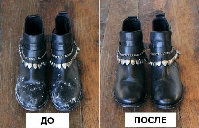  Drei Schritte zu einem perfekt sauberen Schuhen, auch in der Nebensaison