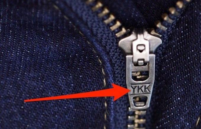 Was wirklich bedeutet «YKK» Buchstaben auf dem Reißverschluss? 