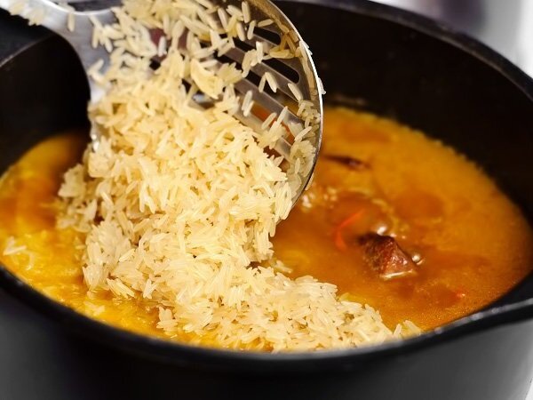 Wie perfekt Reis, Reis Brei kochen und nicht mit Fleisch. Mein Rezept