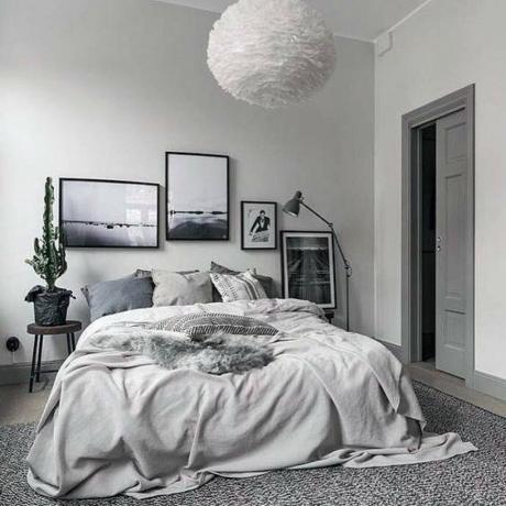 Grau Schlafzimmer: 10 Ideen, wie man es gemütlich machen