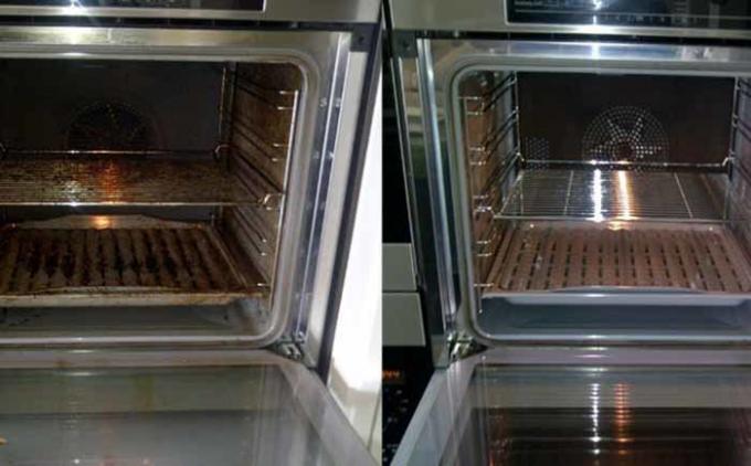 Die einfachste und effektivste Weg, um den Ofen aus Fett von Reinigungs- und Ruß