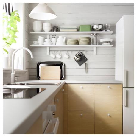 Ikea Küchenschränke (36 Fotos): Videoanweisungen zum Installieren von Wandschränken mit eigenen Händen, Größen, Preis, Foto