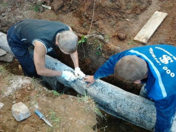 Wie das Wasser nicht in dem Land einzufrieren