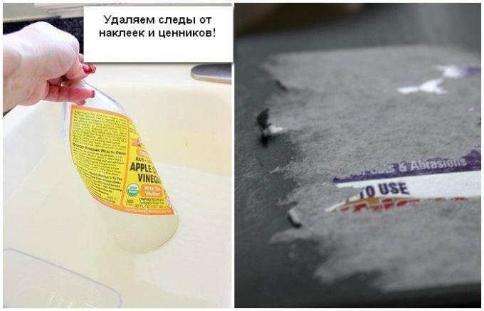 Wie einfach die Spuren von Klebstoff und Papier-Etikett auf jeder Oberfläche entfernen
