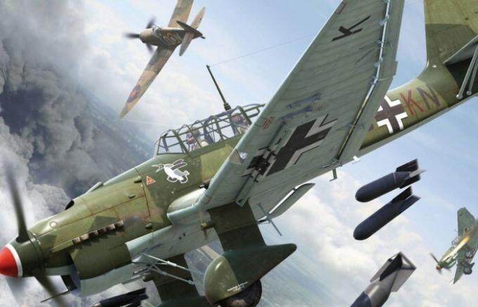 Warum Junkers Ju 87 ist nicht Einziehfahrwerk während des Flugs.