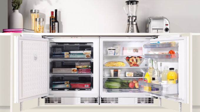 Kühlschrank für eine kleine Küche: 6 Installationsmöglichkeiten
