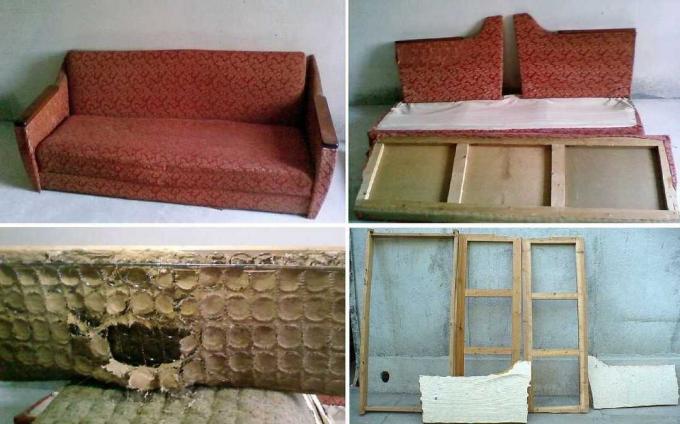 Wie man aus einem alten schrecklichen Sofa ein neues macht