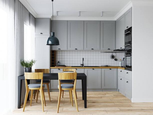 Wie eine komfortable und schöne Küche machen: Designer-Tipps 10
