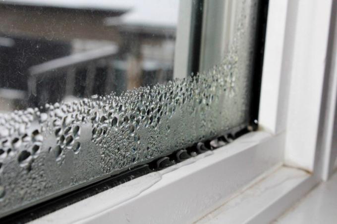 Wie wird man auf PVC-Fenster von Kondenswasser zu befreien und feucht an den Hängen