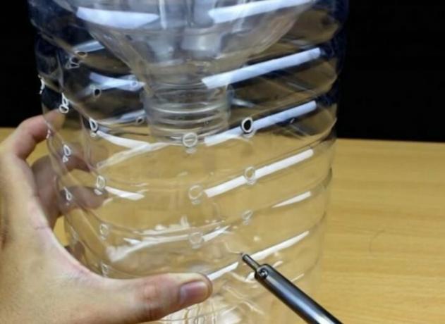 Ein einfacher Weg, um Fische zu fangen mit einer Plastikflasche