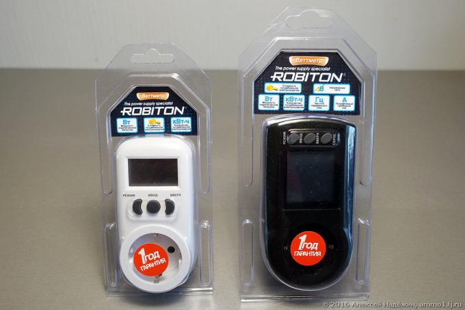Power Meter Robiton PM1 und PM2