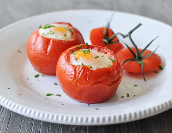 Rührei mit Tomaten
