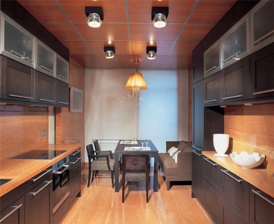DIY-Design einer kleinen Küche 5 5 Meter (36 Fotos): Anleitung, Foto- und Video-Tutorials, Preis