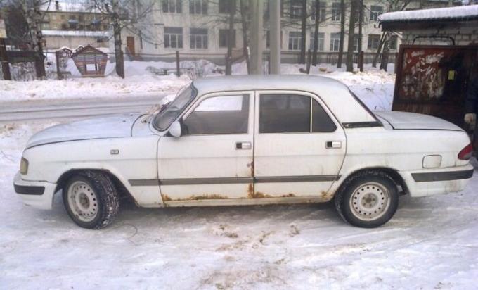 Body of GAZ-3110 ist ein trauriger Anblick. | Foto: drive2.ru.