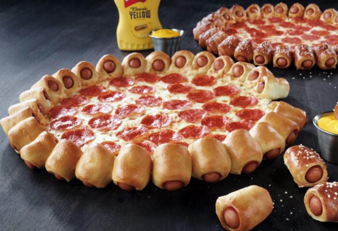 Hot Dog Pizza. | Foto: Mr. Reisen Fitness.
