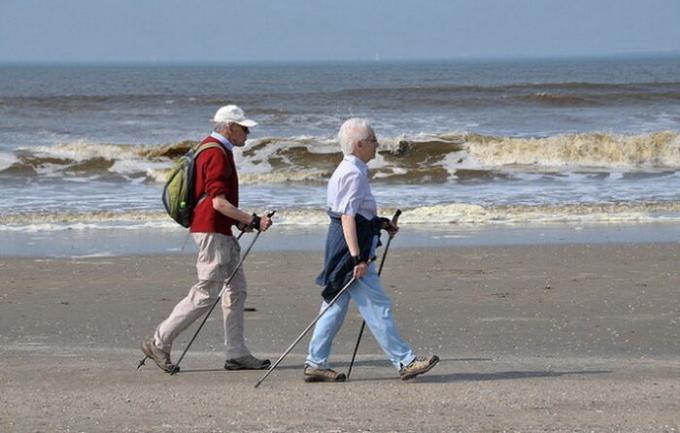 Pensionäre in Dänemark, einer der wohlhabendsten Länder der Welt.