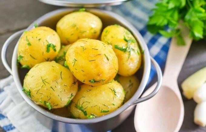 Wie schnell die Kartoffeln kochen.
