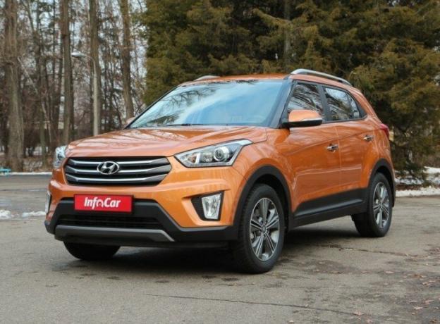 Die beliebte Crossover koreanischen Hyundai Creta war „eine Überraschung“. | Foto: hyundai-creta.infocar.ua.
