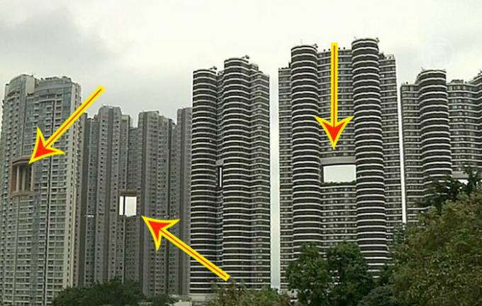 Warum bauen in Hong Kong „löchrige“ Wolkenkratzer