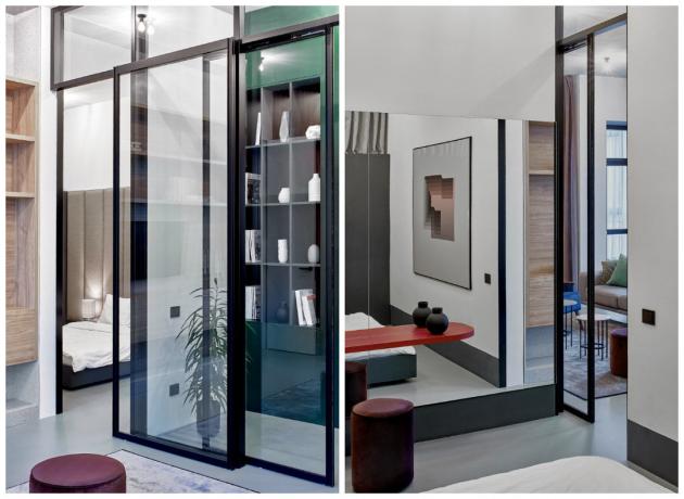 Wohnung 99 m² mit nur drei Fenster und eine benutzerdefinierte Layout