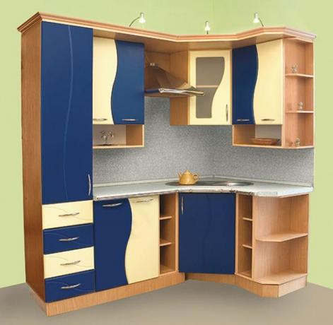 Möbel für eine kleine Küche 6 qm (36 Fotos) - moderne Lösungen