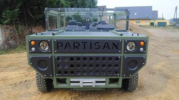 Partisan One Body ist ideal für den Einbau von Panzerplatten. | Foto: kommersant.ru.