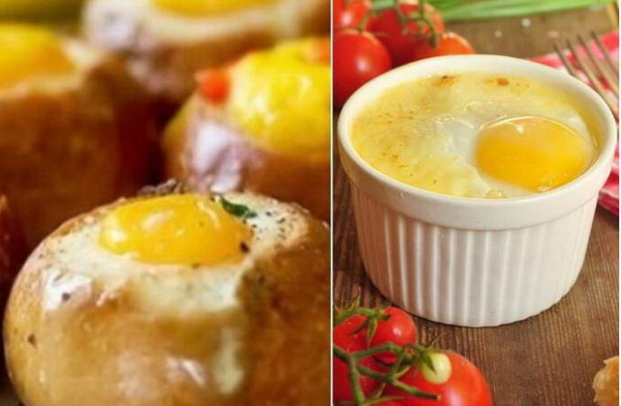  Eier zum Frühstück: leckere Rezepte schnell.
