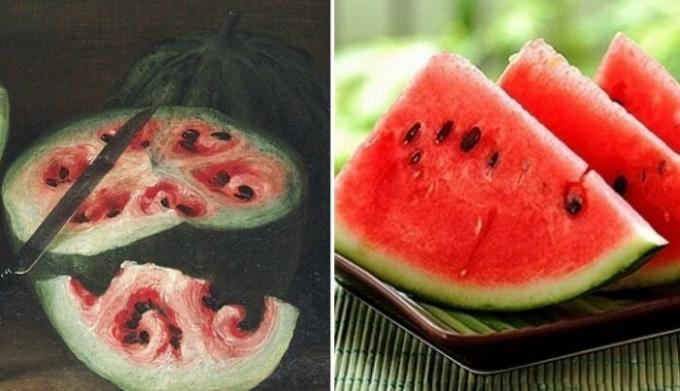  Seit mehreren hundert Jahren hat sich die Wassermelone dramatisch verändert.