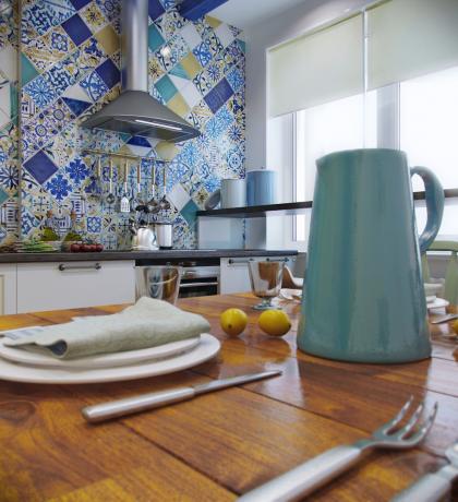 Küche im mediterranen Stil (51 Fotos): So erstellen Sie sie selbst, Anleitungen, Foto- und Video-Tutorials