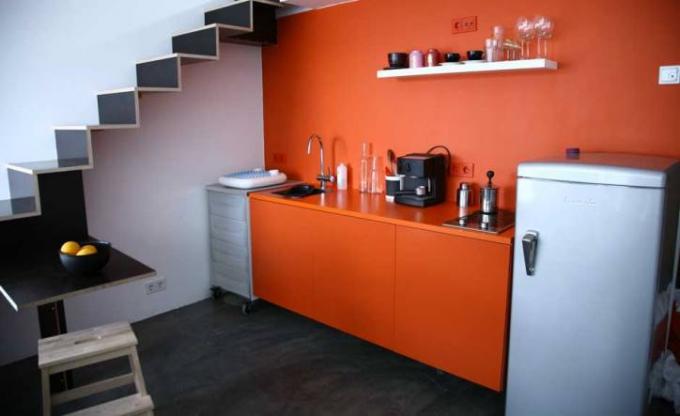 Orange Küche (42 Fotos): Videoanleitung