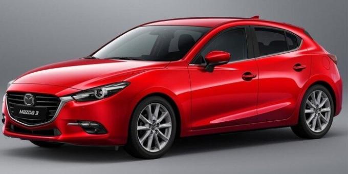 Subcompact Mazda 3 eine ausgezeichnete Wahl für den Mann.