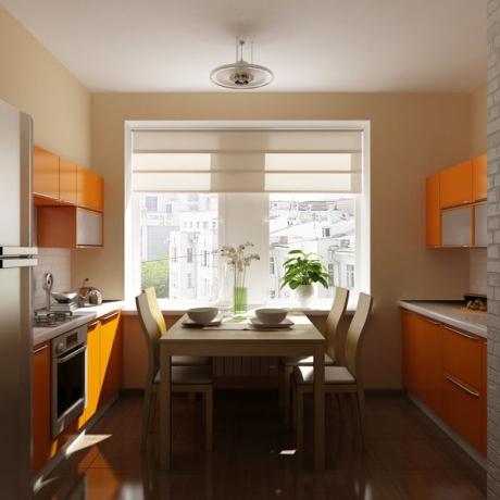 Gestaltungsideen für eine kleine Küche (38 Fotos)